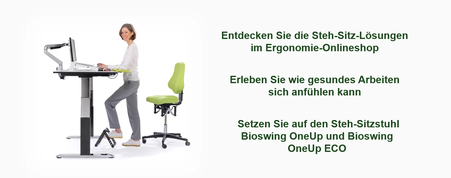 Steh Sitz Lösungen Steh Sitzstuhl Bioswing OneUp
