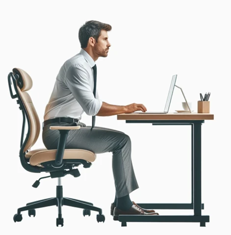 Image mobiler Header - Aktives Sitzen im Büro durch dynamisches Sitzen am Arbeitsplatz