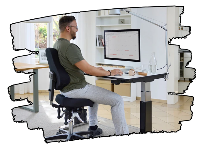 Image - Beispiel ergonomischer Arbeitsplatz