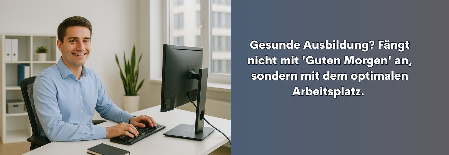 Header - Blogbeitrag Ergonomische Beratung für Azubi-Arbeitsplätze